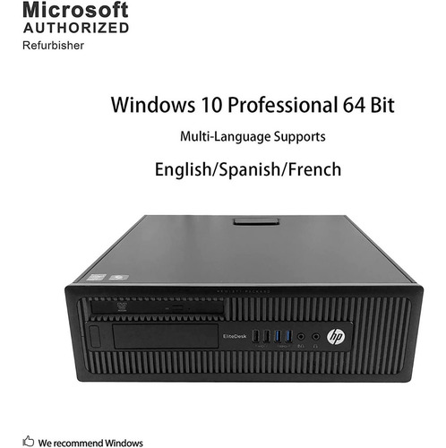 Imagen 3 de 4 de Pc Desktop Hp 600g1 Intel Core I5 4ta Gen 8gb Ram 500gb Dd