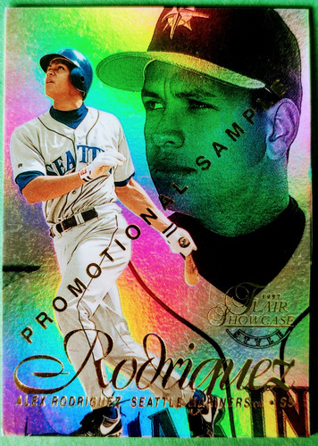 Alex Rodríguez,1.997 Flair Showcase Promotional Sample 