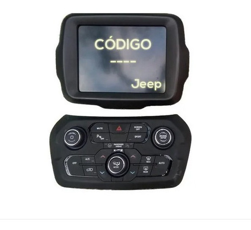 Senha De Desbloqueio - Código Rádio Jeep Compass Renegade