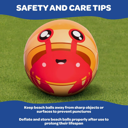 Scs Direct Aquamazing Pelota De Playa Gigante Resistente De