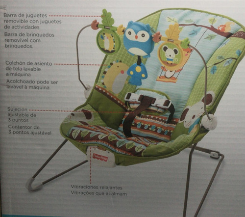 Fisher Price Silla Mecedora X 7037 Envio Gatis Todo El Pais
