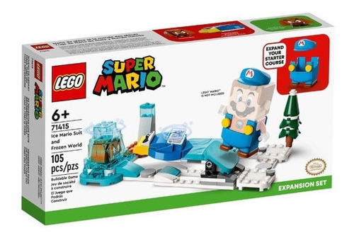 Kit Lego Super Mario Traje De Hielo Y Mundo Helado 71415 105