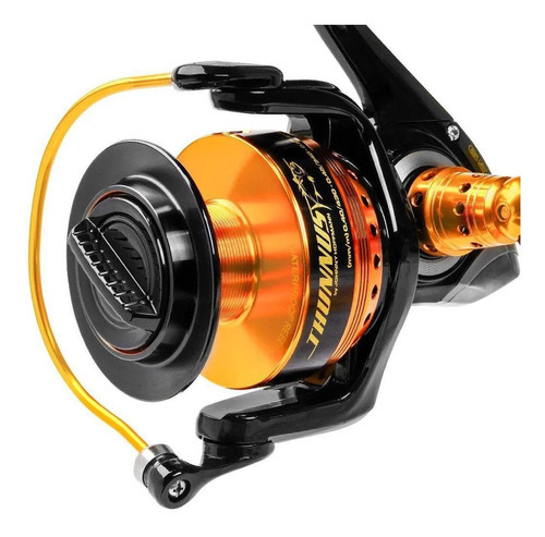 Molinete Marine Sports Thunnus 6500 Rollo negro/dorado
