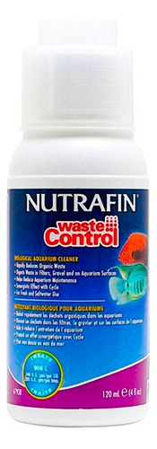 Nutrafin Waste Control - Control De Desechos Acuarios 120 Ml