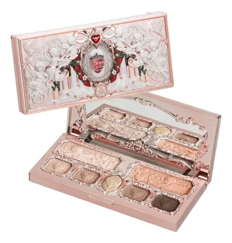 Kit Flower Knows Set De Maquillaje, 4 Peças Strawberry Cupid