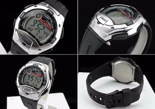 Reloj Casio Digital Caucho W753-1a 100m Crono Mareas