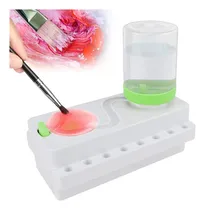 Comprar Limpiador De Pinceles Para Pinturas Acrílicas Taza Verde
