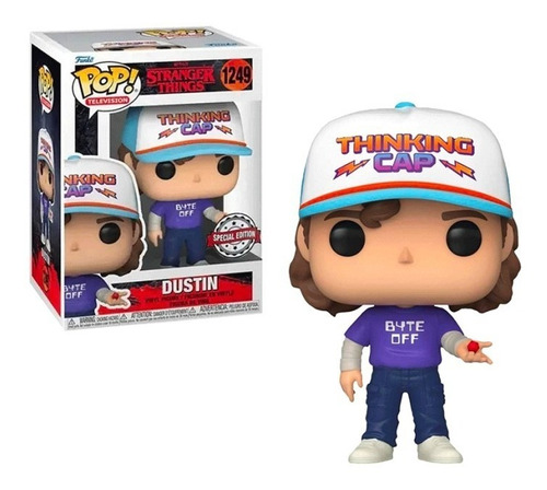 Funko Pop! Stranger Things Dustin 1249 Special Edition