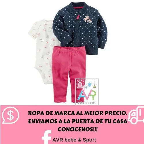 Conjunto carters 3 hotsell piezas niña