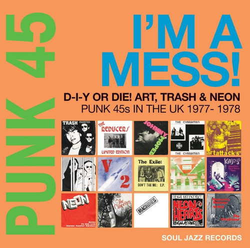 Cd: Punk 45: ¡soy Un Desastre! ¡mírate O Muere! Arte, Basura