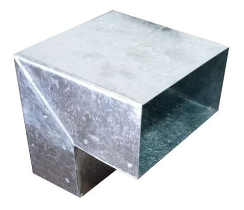 Codo 90° Caño 05x10 Cm Desagüe Zingueria Chapa Galvanizada