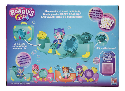 Bubbles Hotel Maletita Sorpresa 2 En 1 Muñeca Pip Fotorama