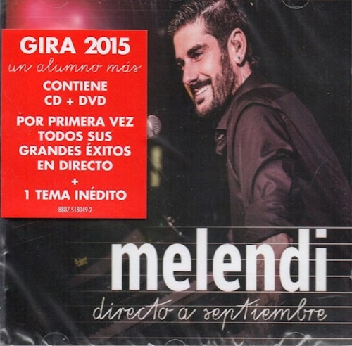 MELENDI -  DIRECTO A SEPTIEMBRE (CD+DVD9 producido por CBS