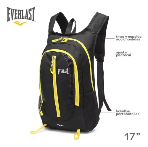 Mochila Running Everlast Deporte Viaje Bici Liviana Correr