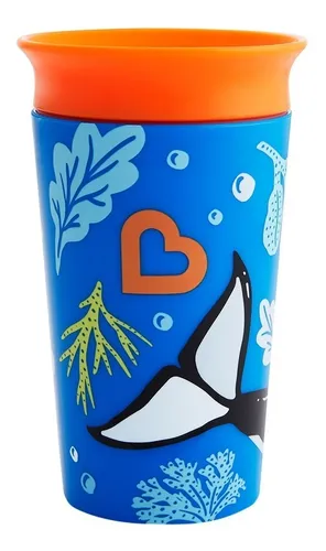 Vaso Miracle Cup 9 Oz Animal Munchkin Orca - B17422