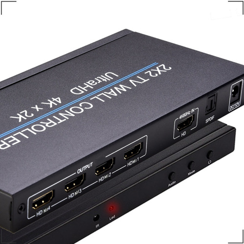 Imagem 6 de 7 de Video Wall Hdmi 2 X 2 Formador Painel Profissional Gigante