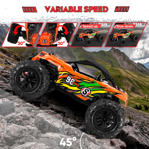 Auto Control R 40km 4x4 Todo Terreno Buggy 1:16 Profesional