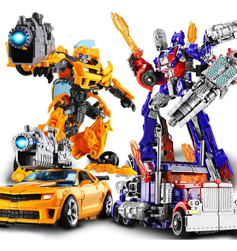 Juguetes Transformers Optimus+bumblebee 