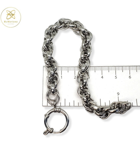 Imagen 4 de 5 de Pulsera Acero Tourbillon Con Marinero