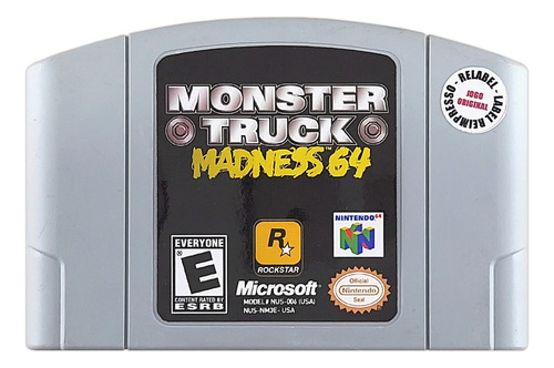 Monster Truck Madness 64 Original Nintendo 64 N64