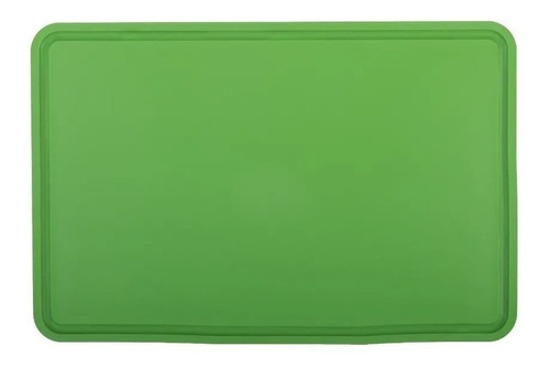 Tabla De Picar Grande De Corte 60x40x1,3 Profesional Verde