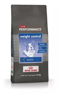 Alimento Royal Canin Club Performance Weight Control para perro adulto todos los tamaños sabor mix en bolsa de 15 kg