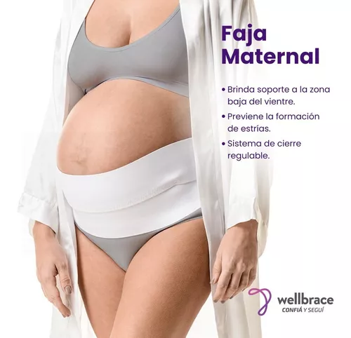 Cinturón o Soporte Materno | Faja para Embarazada | Faja Prenatal