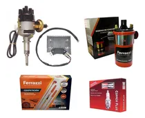 Comprar Kit Distribuidor Electronico + Bobina Ferrazzi + Cables Ferrazzi Competicion 9mm + Bujias Chevrolet 400 Chevy C10 Apache