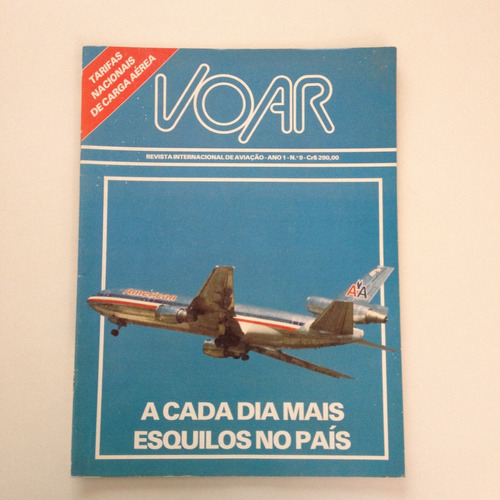 Revista Internacional De Aviação Voar Esquilos No País F78