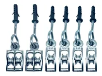 Comprar 2 Kits Completo Carretilhas Metal Para Varal Teto Apto Casa*