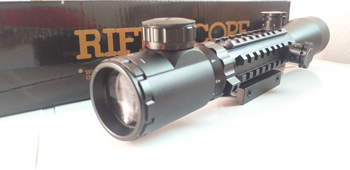 Luneta Riflescope 3-9x40ey  C/protetor Elásticos Top