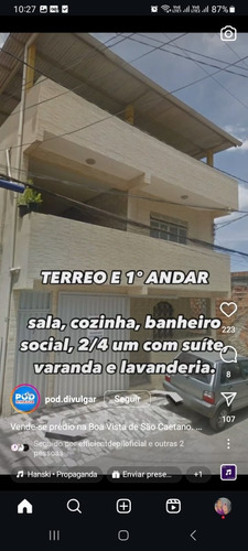 Casas / Prédio Com 2 Quartos 1 Com Suite, Varanda, Garagem.