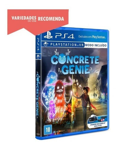 Jogo Concrete Genie - Playstation 4  Lacrado