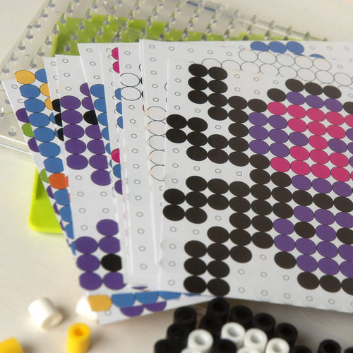 Tarjetas Y Tableros De Clavijas 20 Piezas Multicolor