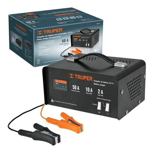 Cargador De Baterias Carros Y Motos 12v 50amp  Truper