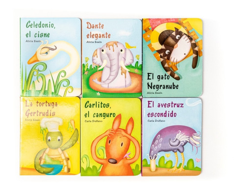 Libro Mini Cuentos Cartonado Infantil Lectura Coleccion