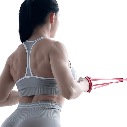 Set De 4 Ligas De Resistencia Go Plus Fitness Loop Unisex Mult Color Multicolor