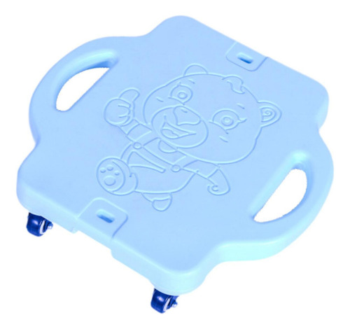 Tabla De Patinete Con Asa Para Niños, Tabla De Azul