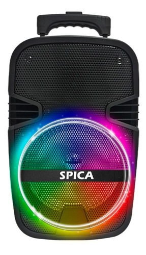 Parlante Spica Sp-3312tc Portatil Bluetooth Karaoke Tripode
