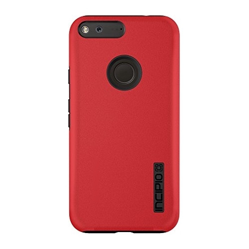 Caso Dualpro Para Google Píxeles Smartphone - Rojo Iridiscen