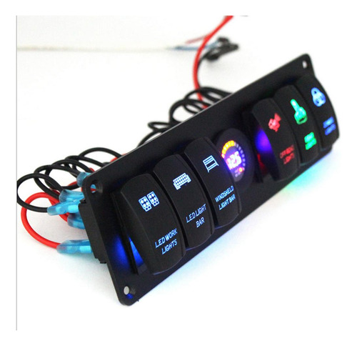 Voltímetro Led Impermeable Del Disyuntor Del Panel Del