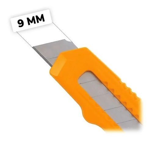Cutter Cuchilla Hoja Partida 9mm Plástico Labor