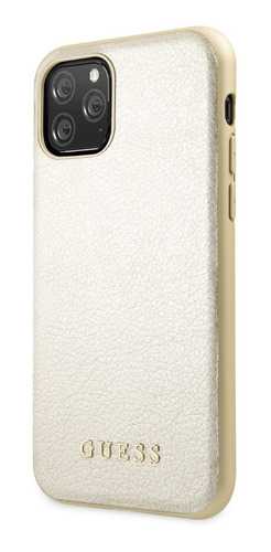 Funda Case Guess Piel Beige Compatible iPhone 11 Pro 