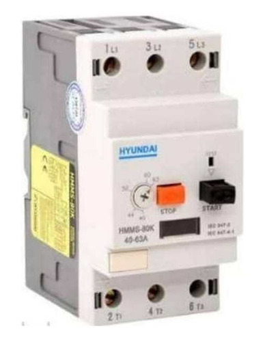 Guardamotor Termomagnetico Hyundai De 25 A 40 Amp