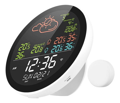 Tuya Wifi Smart Weather Station With Indoor And Outdoor
