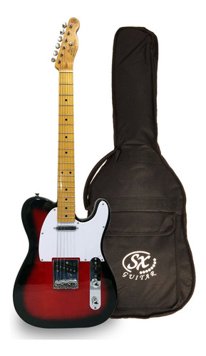  Guitarra Eléctrica Sx Telecaster Funda Acolchada Ftl50 