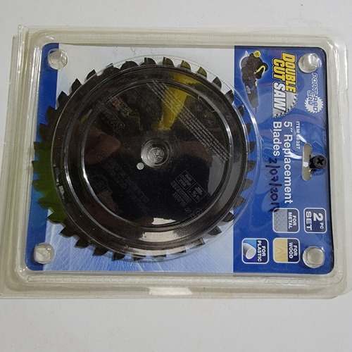 Disco De Tallado Para Madera De 22 Dientes Marca Warrior Color CRHOMO