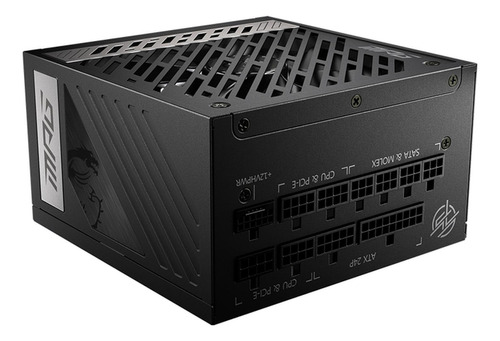 Fuente De Poder 1000w Msi Mpg A1000g Pcie5 80 Plus Gold Atx