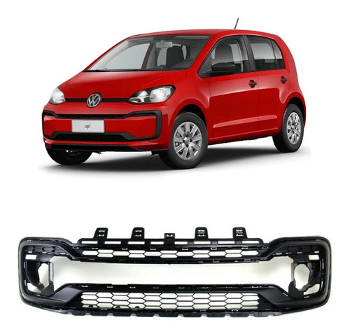 Rejilla Central Paragolpe Volkswagen Up 2017 2018 2019 2020