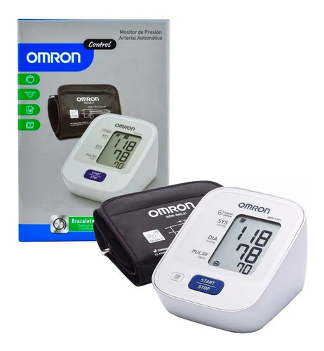 Imagen 2 de 6 de Tensiometro Omron Hem-7120 + Oximetro Icare Cms50d Deporte